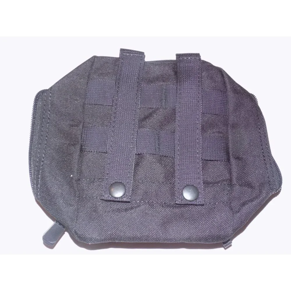 First Aid Pouch Empty Small, Tactical Molle EMT Pouch Compact (Black) - Picture 6 of 8